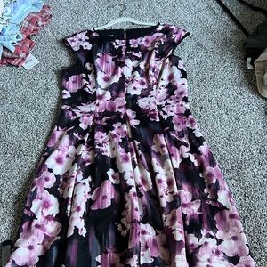 Alfani fit and flare sleeveless dress